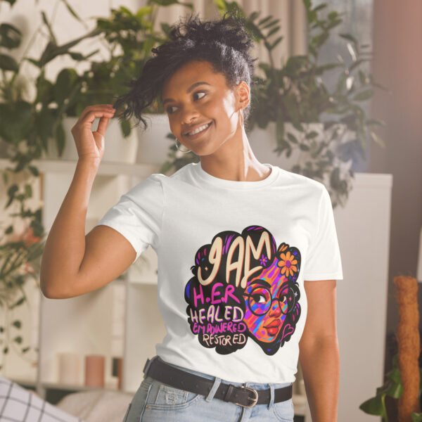 I Am H.E.R Women Cotton T-shirt - Image 2