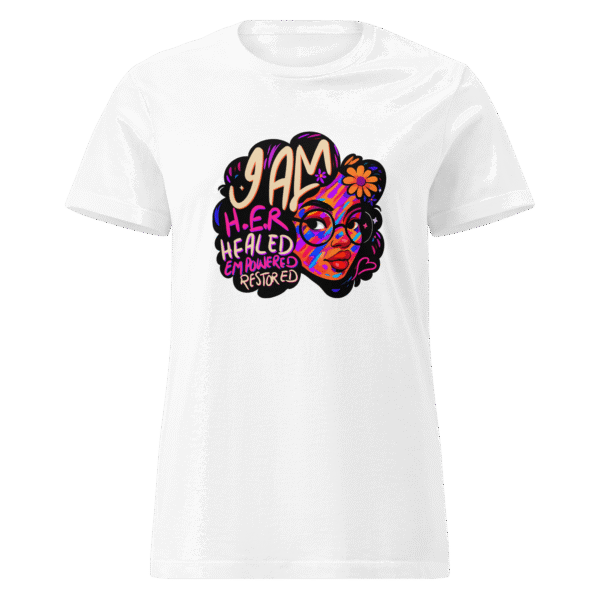 I Am H.E.R Women Cotton T-shirt - Image 3
