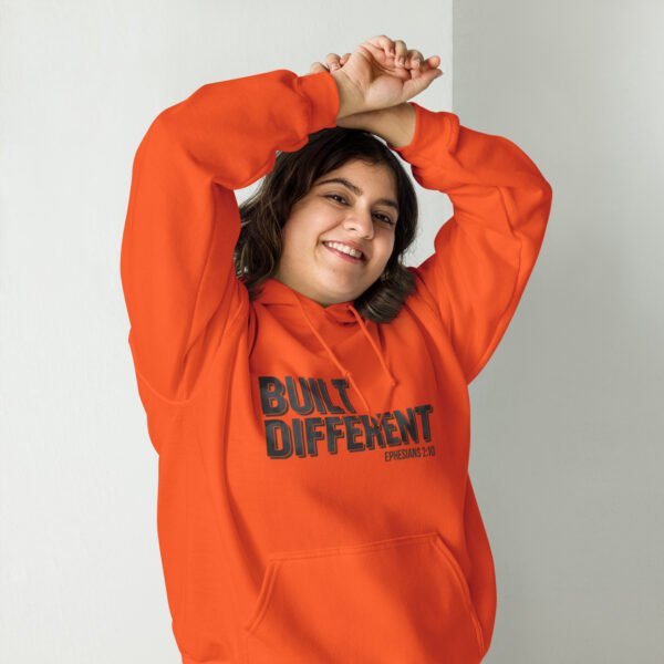 Built Different Unisex Hoodie - Image 2