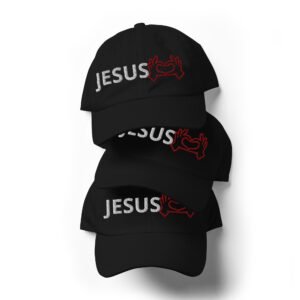 Jesus Loves Dad Black Hat