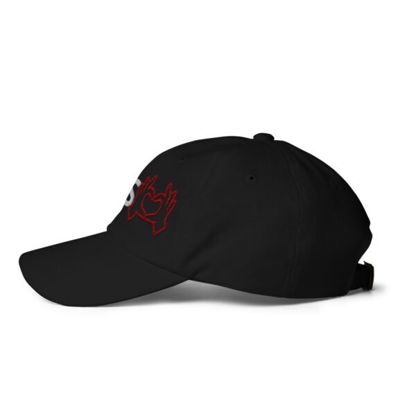 Jesus Loves Dad Black Hat - Image 5
