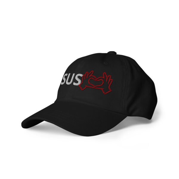 Jesus Loves Dad Black Hat - Image 6