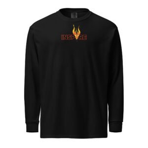 INSPYRE Black Long-sleeve Shirt