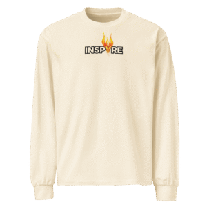 INSPYRE Cream Long-sleeve Shirt