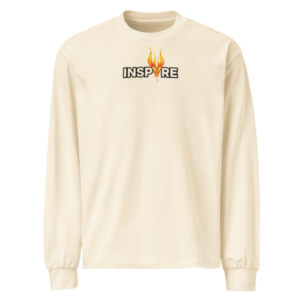 INSPYRE Cream Long-sleeve Shirt