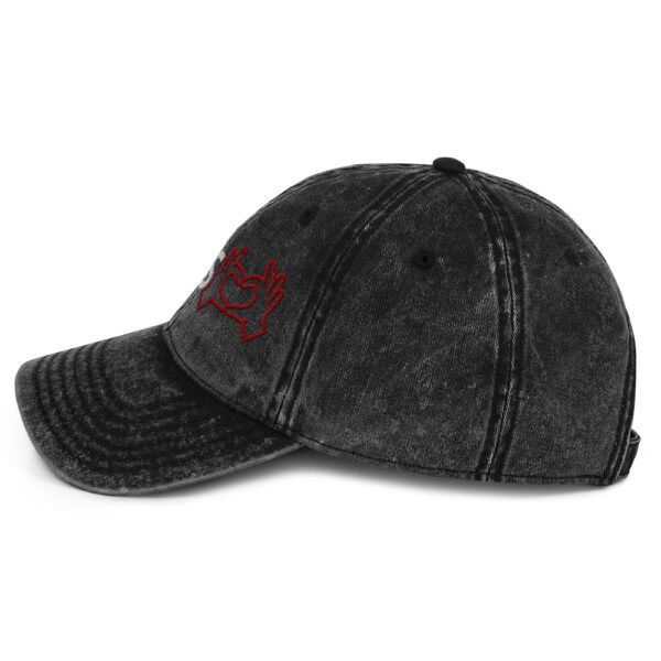 Vintage Jesus Loves Cotton Twill Cap - Image 3