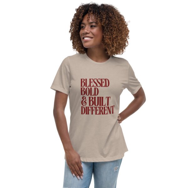 Blessed Bold & Beautiful Women's Relaxed T-Shirt - Image 2